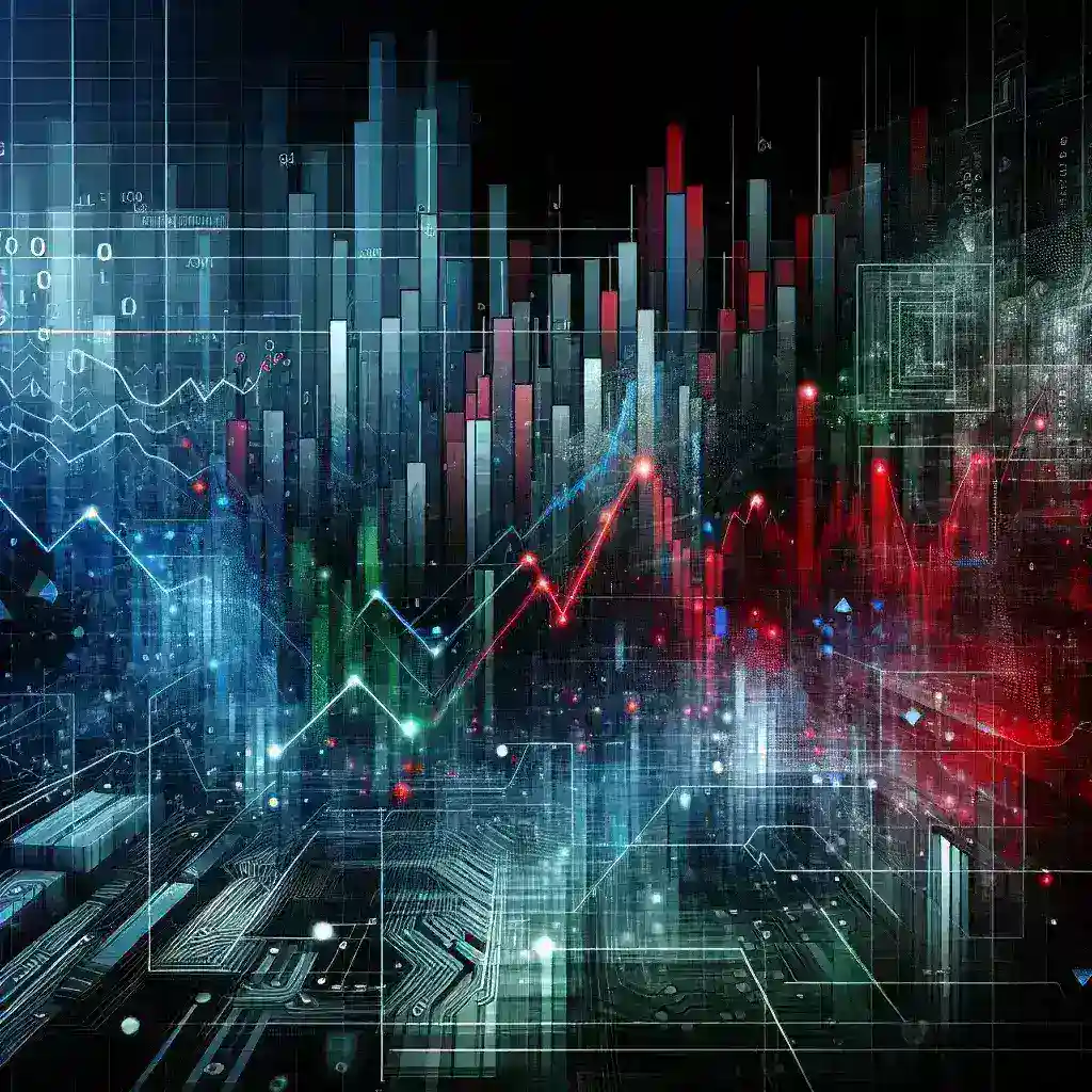 "Tech Mahindra stock chart displaying daily losses, illustrating market performance trends and investor sentiments."