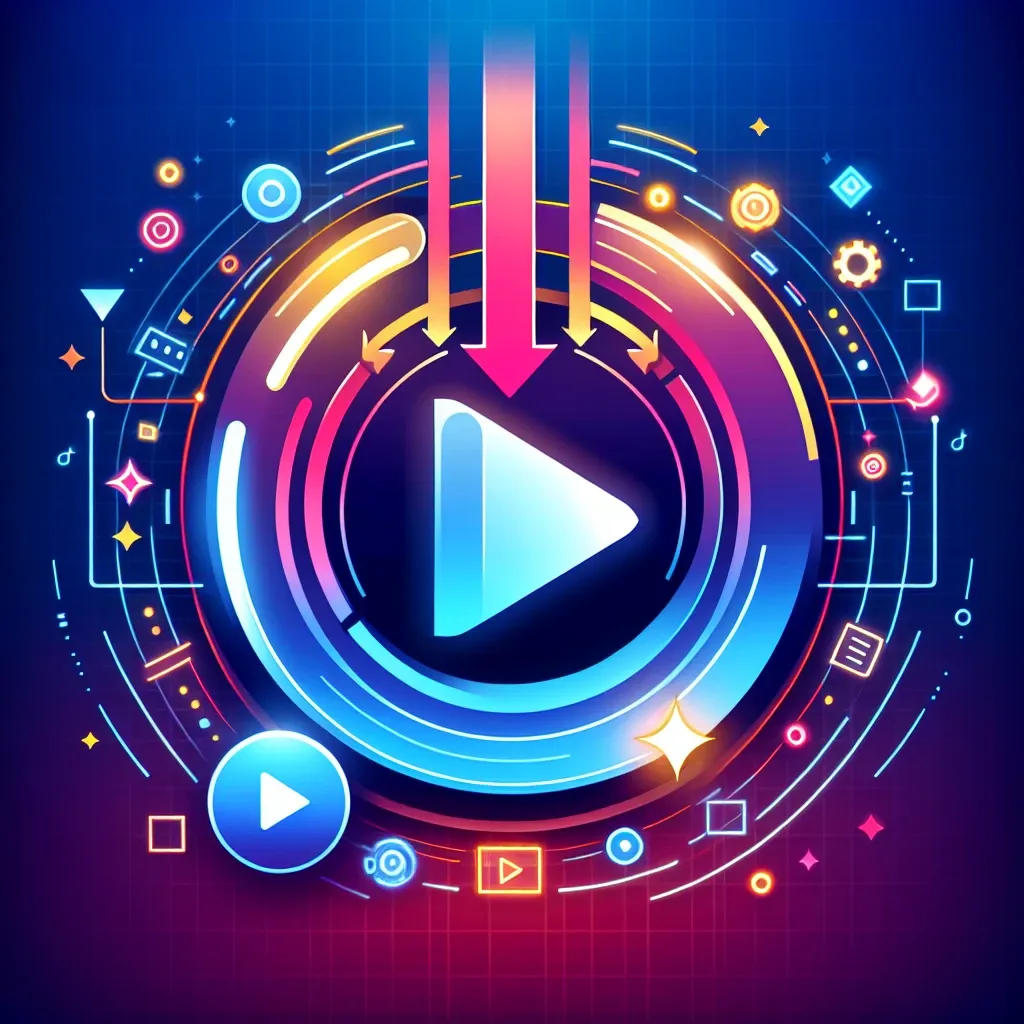 "Person using a laptop to download YouTube videos using free online tools, showcasing the best solutions for 2024 in the Complete Guide to Free YouTube Video Downloaders."